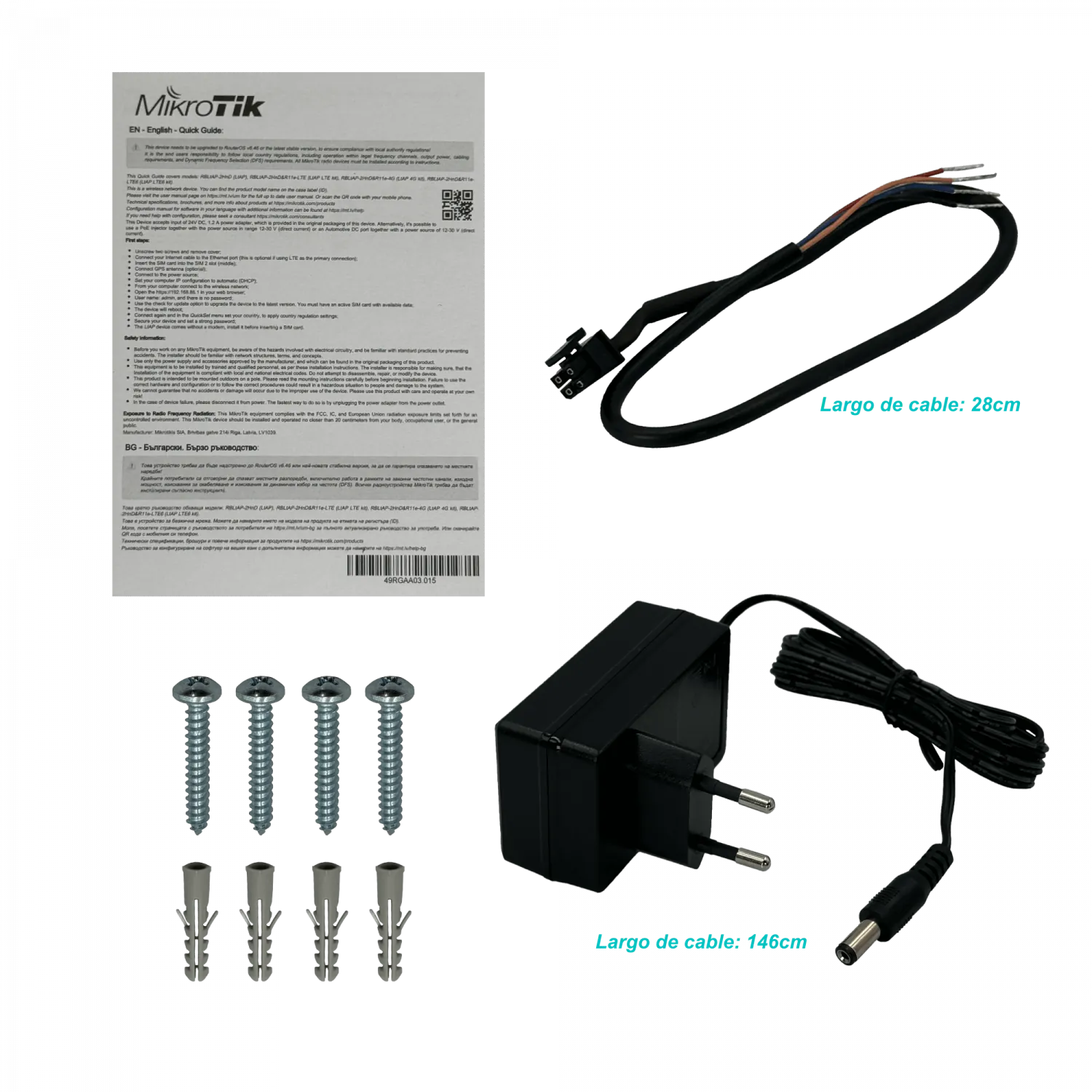 Punto de Acceso Inalámbrico MikroTik LtAP LTE Kit - 2.4 GHz, Módem LTE Integrado, GPS, para Exterior 6