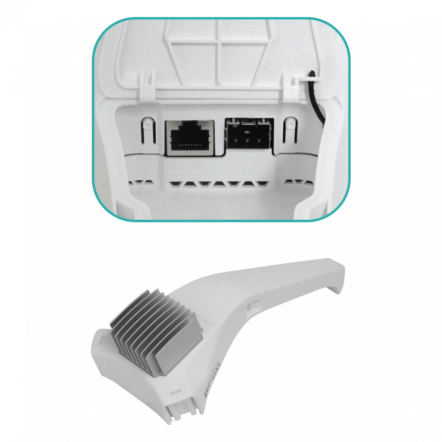 Antena Inalámbrica Exterior MikroTik LHG XL 52 ac - Doble Banda 2.4/5 GHz, 27 dBi 2