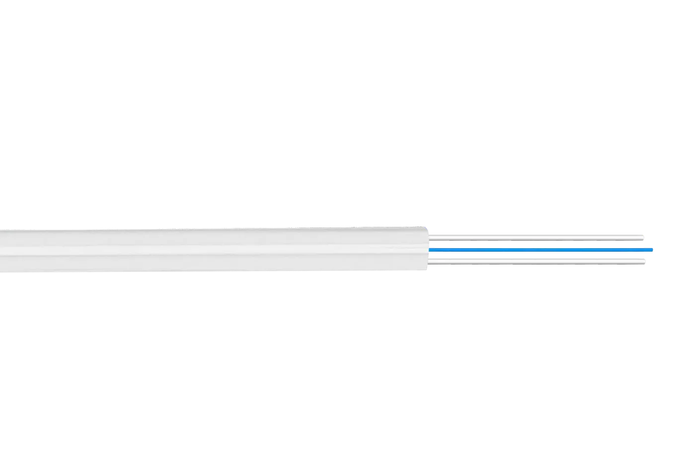 Cable de Fibra Óptica Monomodo 1 Fibra G652D LSZH Drop Interior 3x2mm - CFSP1 4