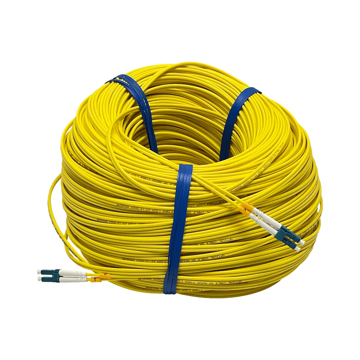 200mt LC-LC MonoModo SM Duplex Jumper Fibra 3.0mm 9/125um 2