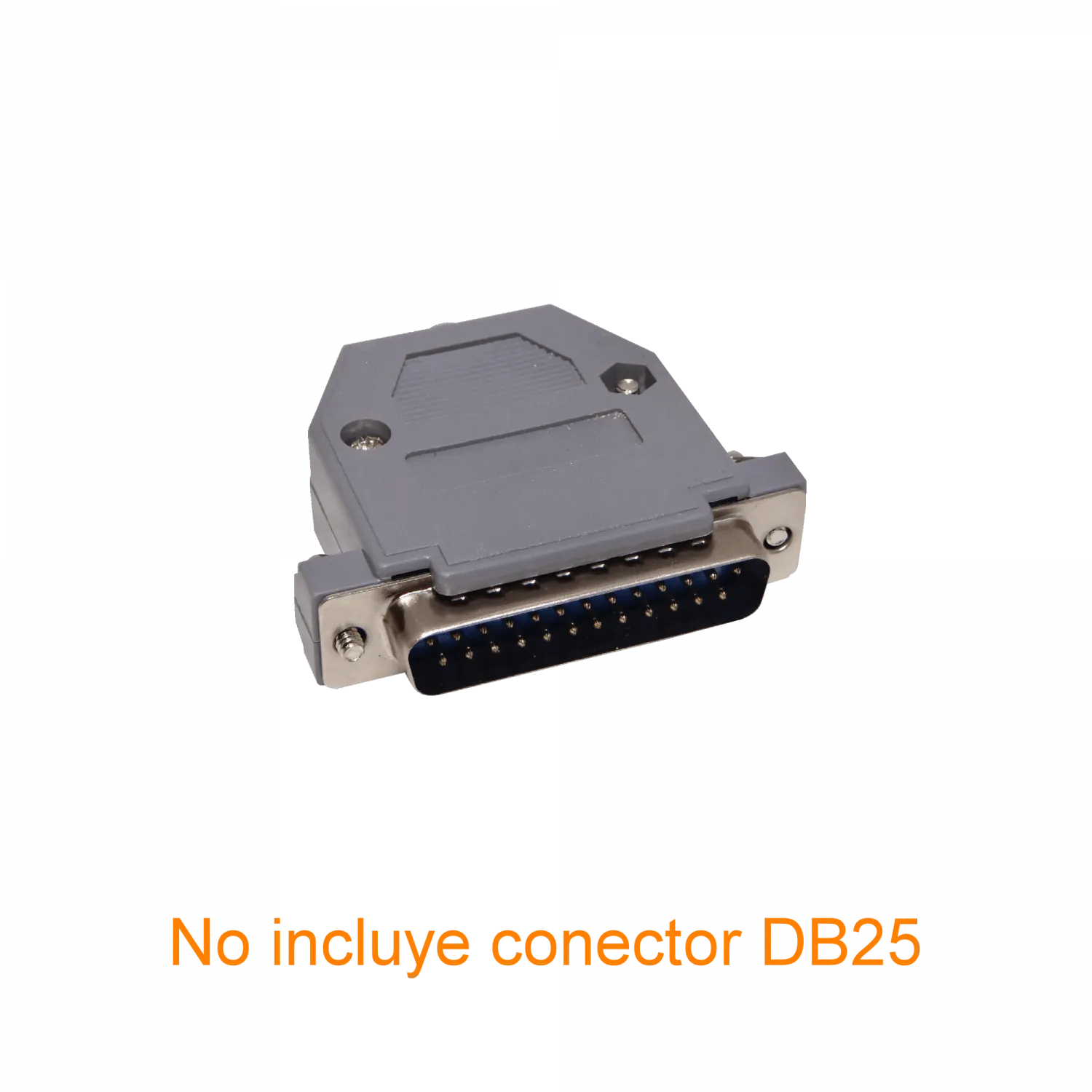 Capucha Plástica para Conector DB25 con Tornillos DB25-CAP 3