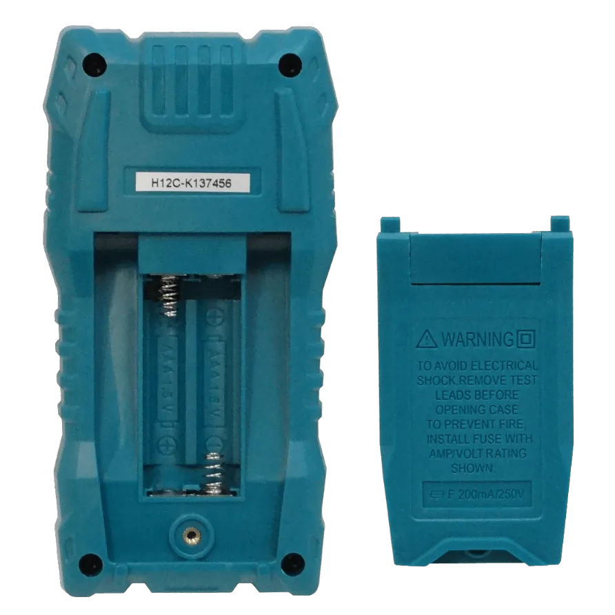 TOTAL Multitester Digital req-2xAAA 600VDC 600VAC CATIII 10A TMT460012 3