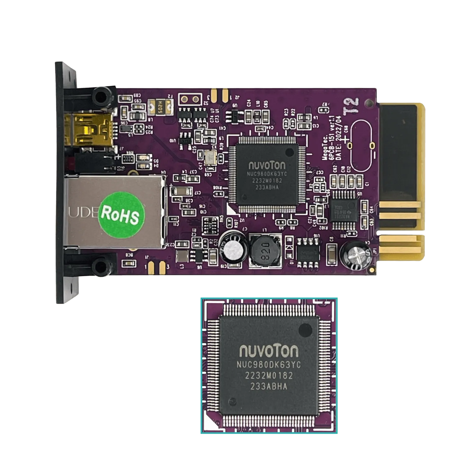 Tarjeta SNMP Enersafe Monofásica para UPS ESOLT-E 1-10KVA - Control y Monitorización Remota 5