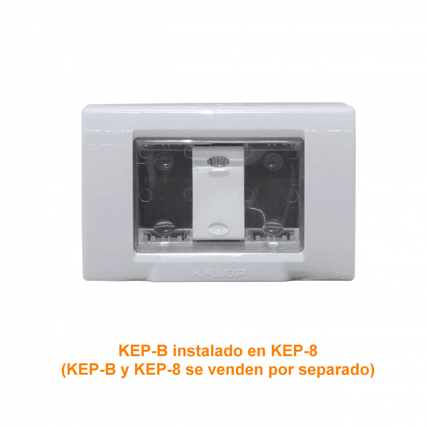 KALOP c/Tapa 3-Modulos Caja Gris IP55 3-Puestos Sigma KL42413 2