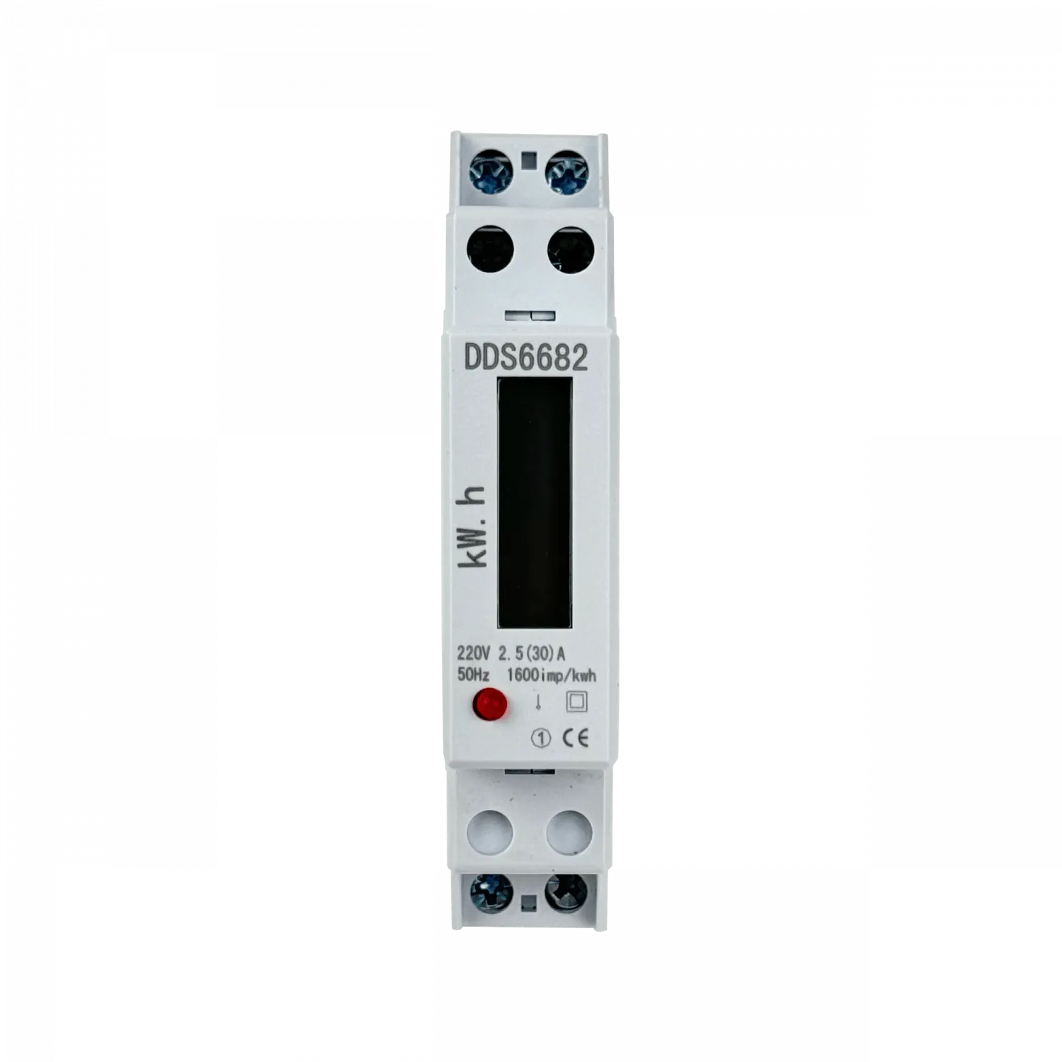 Medidor 2,5-30A Volt Ampere Watt BackLit RielDin-18mm 230VAC Remarcad 2