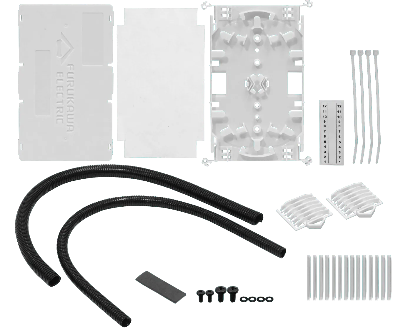 Kit de Empalme Furukawa CFR-12F para 12 fibras DIO B48 TeraLan 2