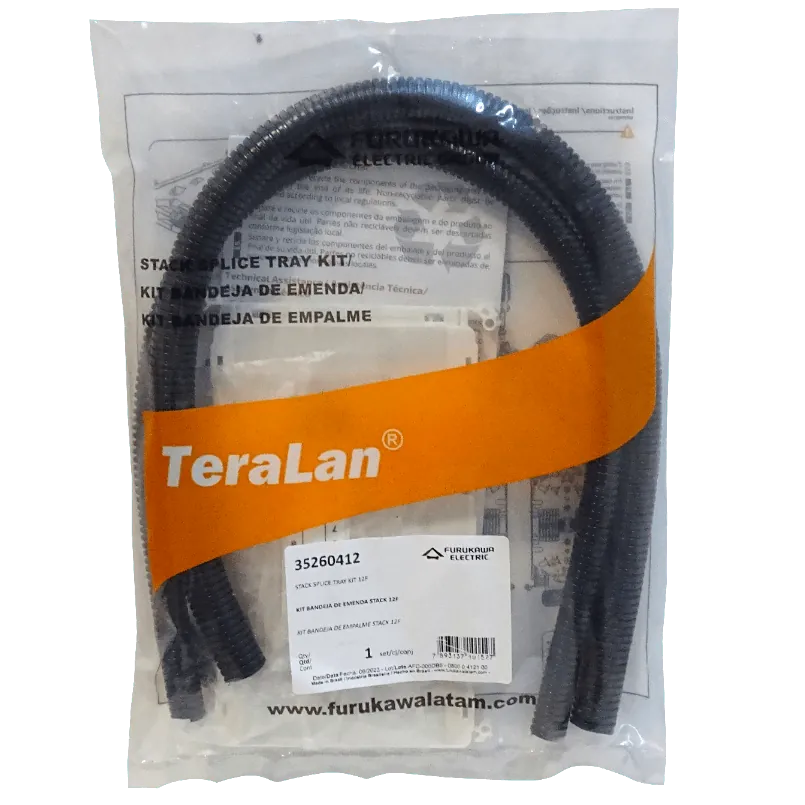 Kit de Empalme Furukawa CFR-12F para 12 fibras DIO B48 TeraLan 4