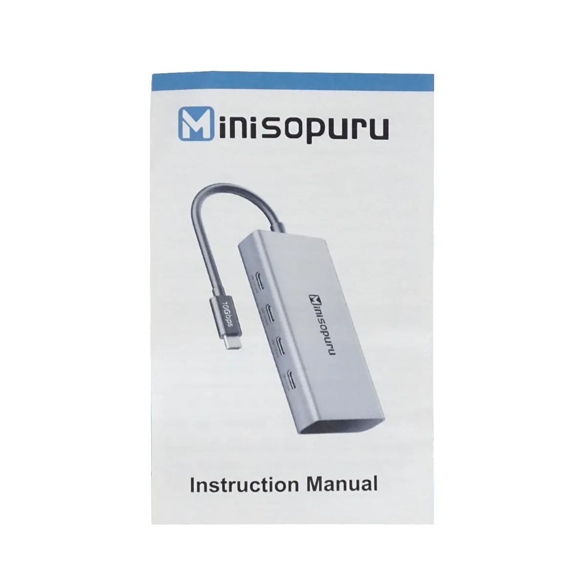 Hub USB-C 10Gbps a 4 USB-A Aluminio Cable 15cm UCH803 2