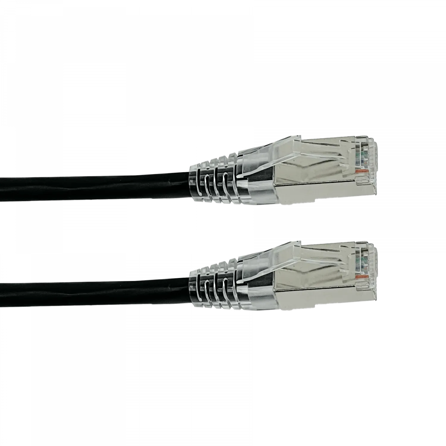 LINKMADE Ext 1mt Cat6 SF/UTP Negro Cable Exterior Multifilar 2