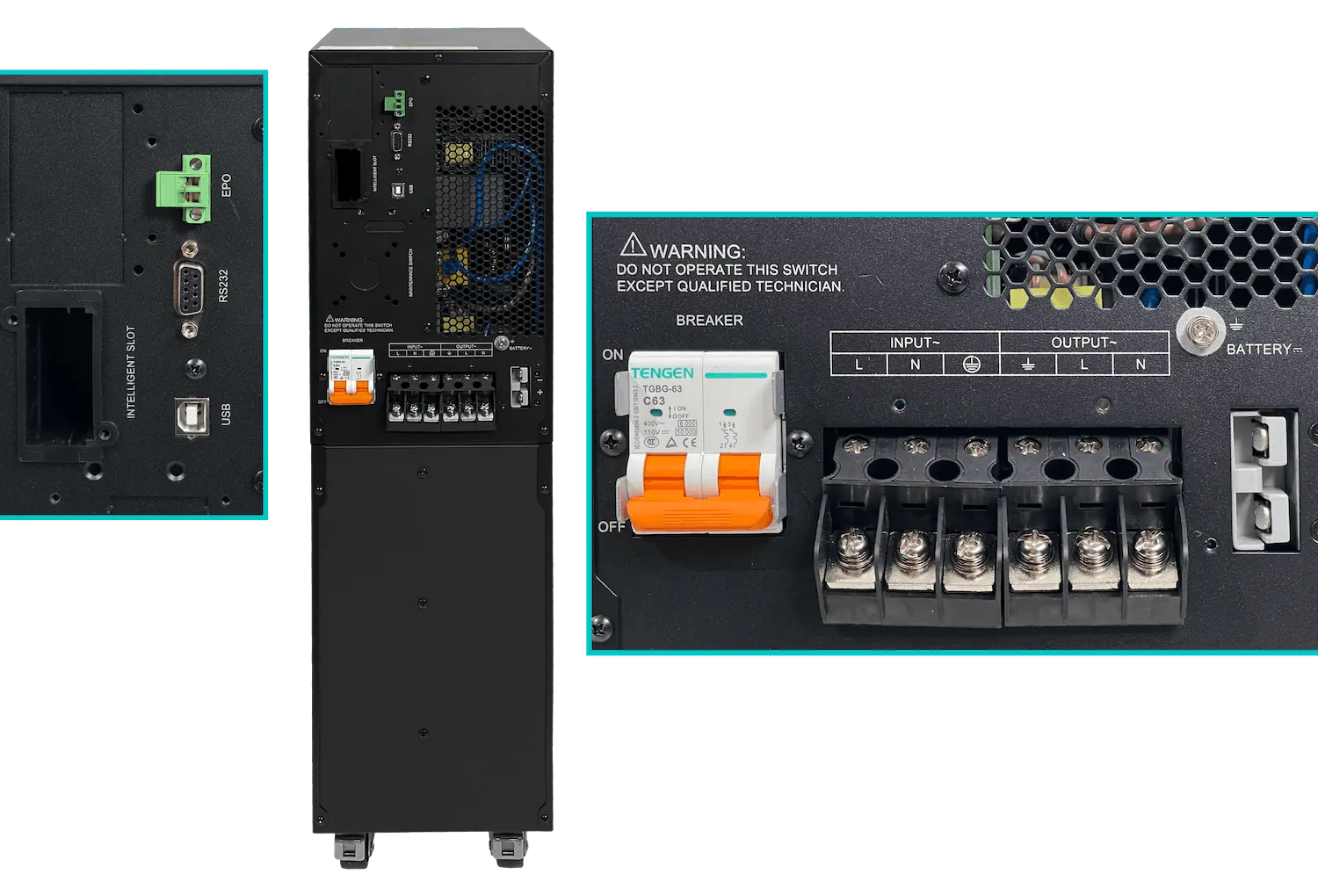 UPS CITO CPO-V10KT Online 10kVA, Monitoreo, Expansión, Protección Avanzada 6