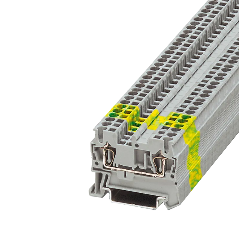 PHOENIX Borne Conexion ST Riel-Din 0,2-2,5mm2 AWG28-14 Verde 2