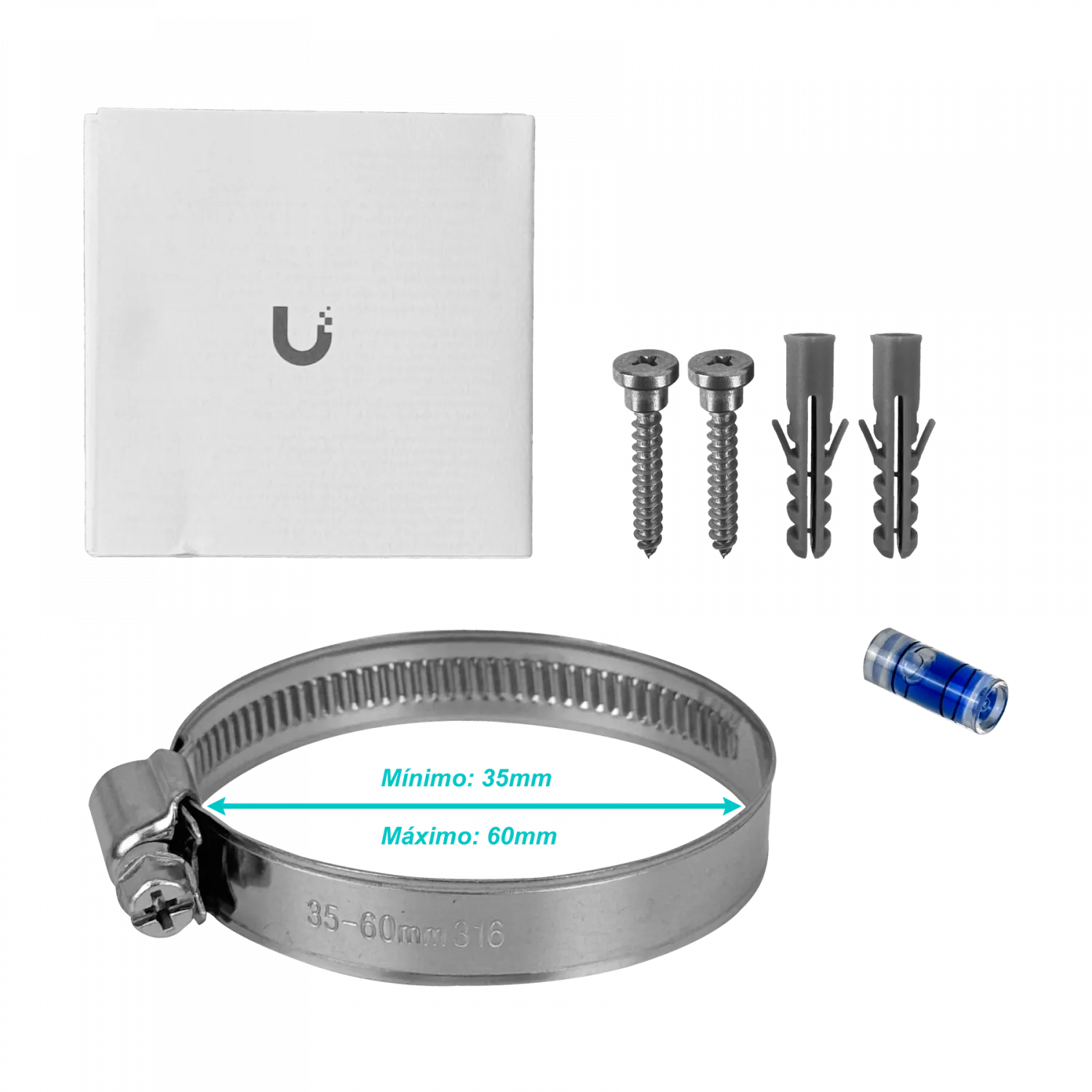 Doble Inyector PoE Ubiquiti UISP Dual-Power Injector, Hasta 100W, 2.5 GbE, Protección IPX5, Blanco 6