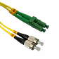 3mt LC/APC-FC/UPC MonoModo SM Duplex Jumper Cable Fibra 9/125um 3mm - Miniatura 3