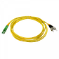 3mt LC/APC-FC/UPC MonoModo SM Duplex Jumper Cable Fibra 9/125um 3mm - Miniatura 2