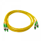 3mt FC/APC-FC/APC MonoModo SM Duplex Jumper Cable Fibra 9/125um 3mm - Miniatura 3