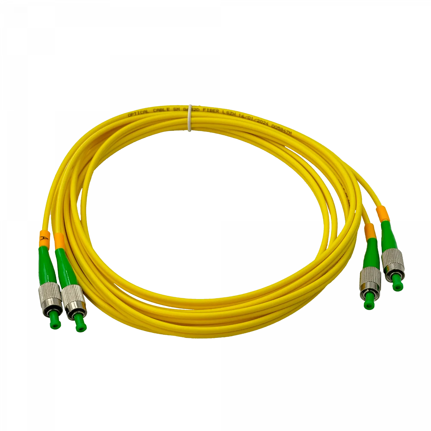 3mt FC/APC-FC/APC MonoModo SM Duplex Jumper Cable Fibra 9/125um 3mm 3