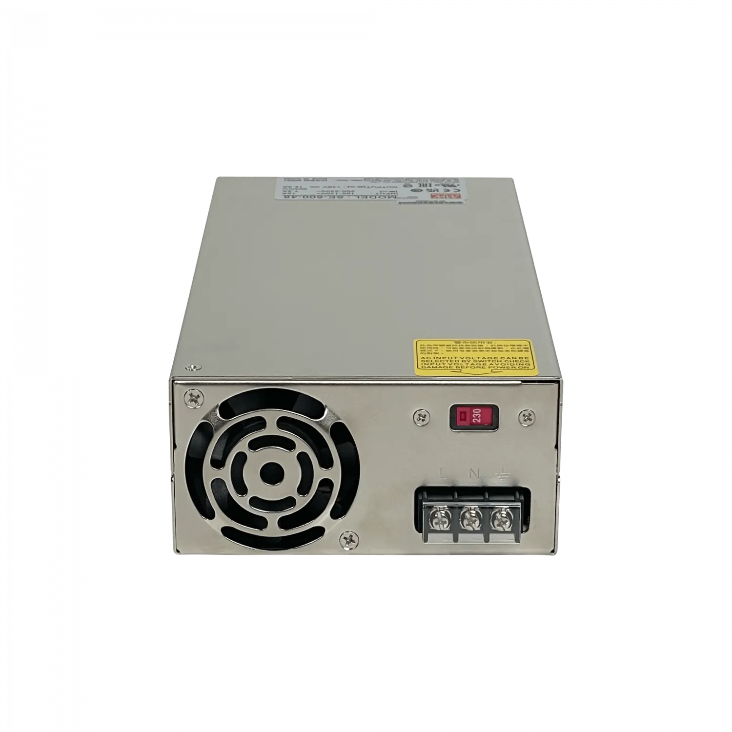 MEANWELL 600W 48V 12,5A interior ajust/43-56V Fuente-Poder 100/240VAC 4
