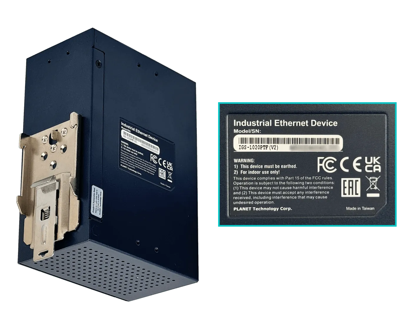 Switch Industrial PLANET IGS-1020PTF-12V - 8 Puertos Gigabit PoE+ y 2 Puertos SFP 7