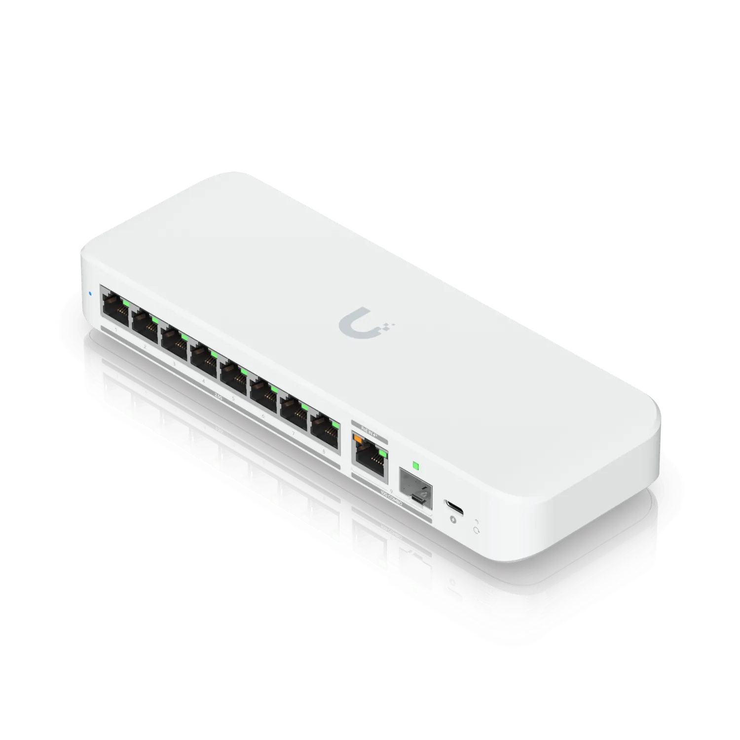 Switch Ubiquiti USW-FLEX2 8x2.5GbE +1 SFP+ USB-C Capa 2 compacto req-UniFi gestion 7