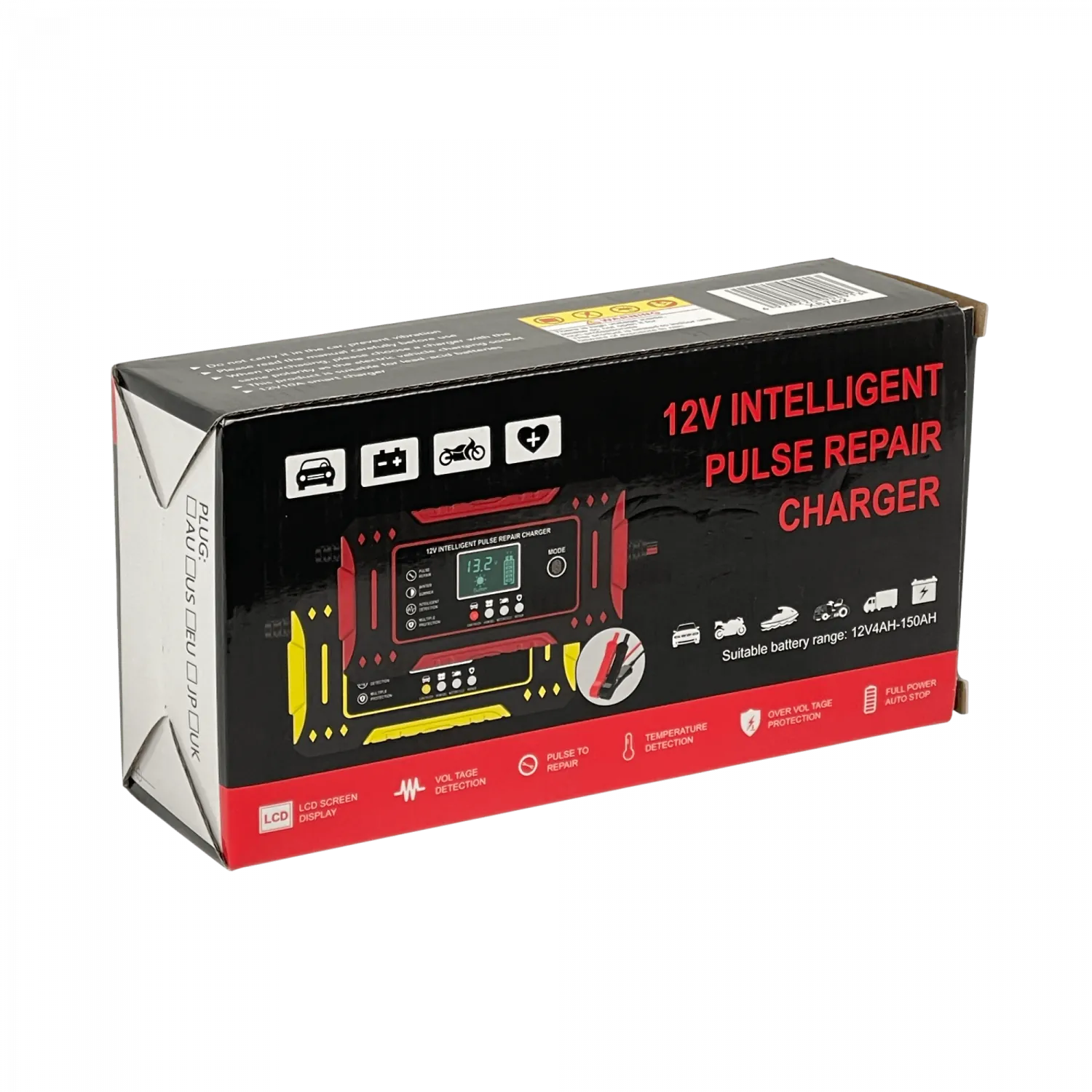 Cargador De Bateria 13,8V - 15,5V 6A 110-240VAC 4