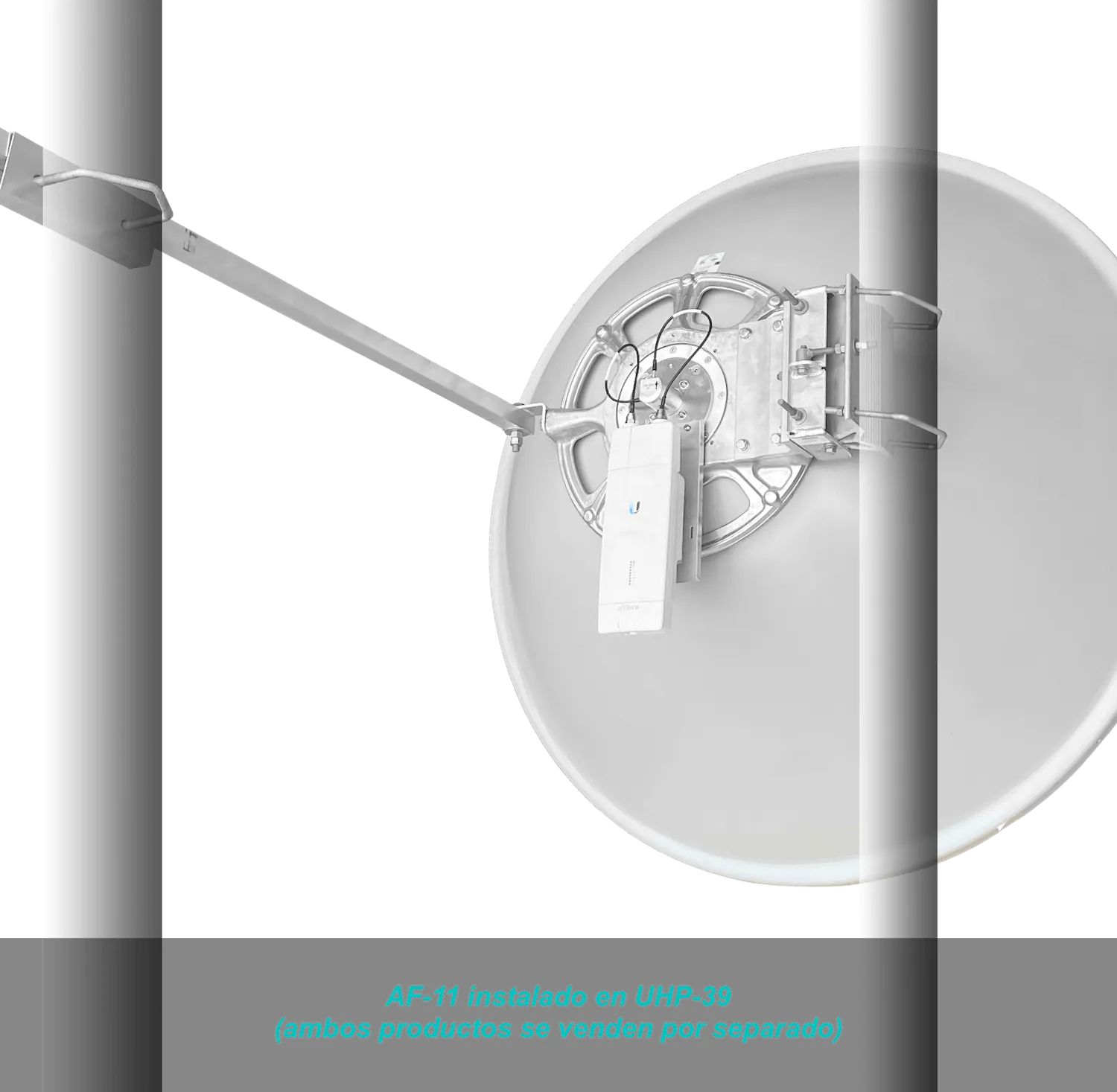 Antena Microondas ALGcom PS-10900-39-12-DP-UHP - 1.2m, 11 GHz, Alta Inmunidad al Ruido 5