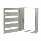 Chasis interno Tibox ST-725 643x428mm con 4 riel din 43cm para tablero ST5-725 - Miniatura 4