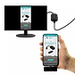 Kit inalambrico HDMI-USBC Ant-Fijas 15mt 5GHz req-5V 1080p Type-C - Miniatura 3