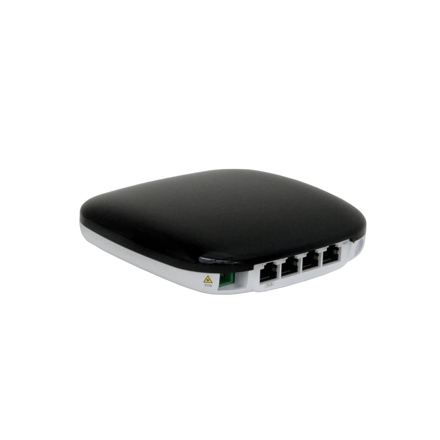 CPE GPON con WiFi integrado y 4 puertos Gigabit, UFiber WiFi, Ethernet In-Band, 300 Mbps, PON 3