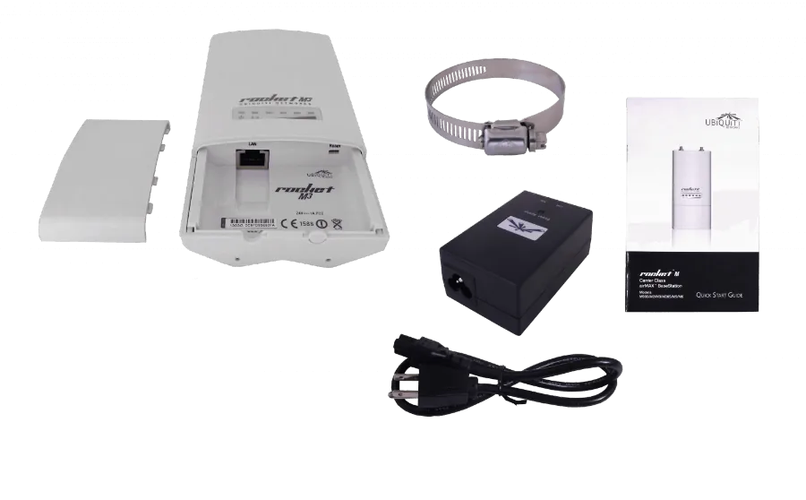 Estación Base 3 GHz con 150+ Mbps de Rendimiento TCP/IP, Ubiquiti airMAX Rocket M3 2