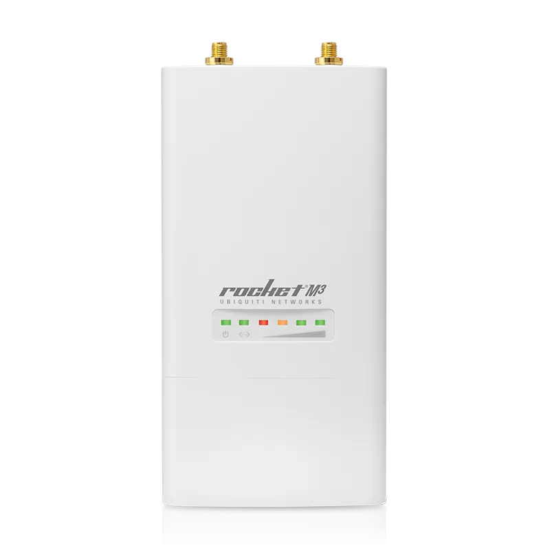 Estación Base 3 GHz con 150+ Mbps de Rendimiento TCP/IP, Ubiquiti airMAX Rocket M3 5