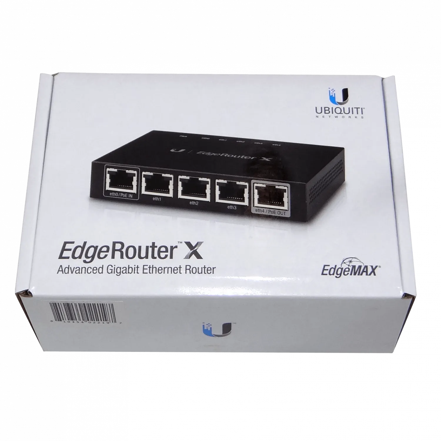 UBIQUITI 5-1000 POE-IN/9-26V POE-OUT inc-12V L2 EDGE-ROUTERX 5