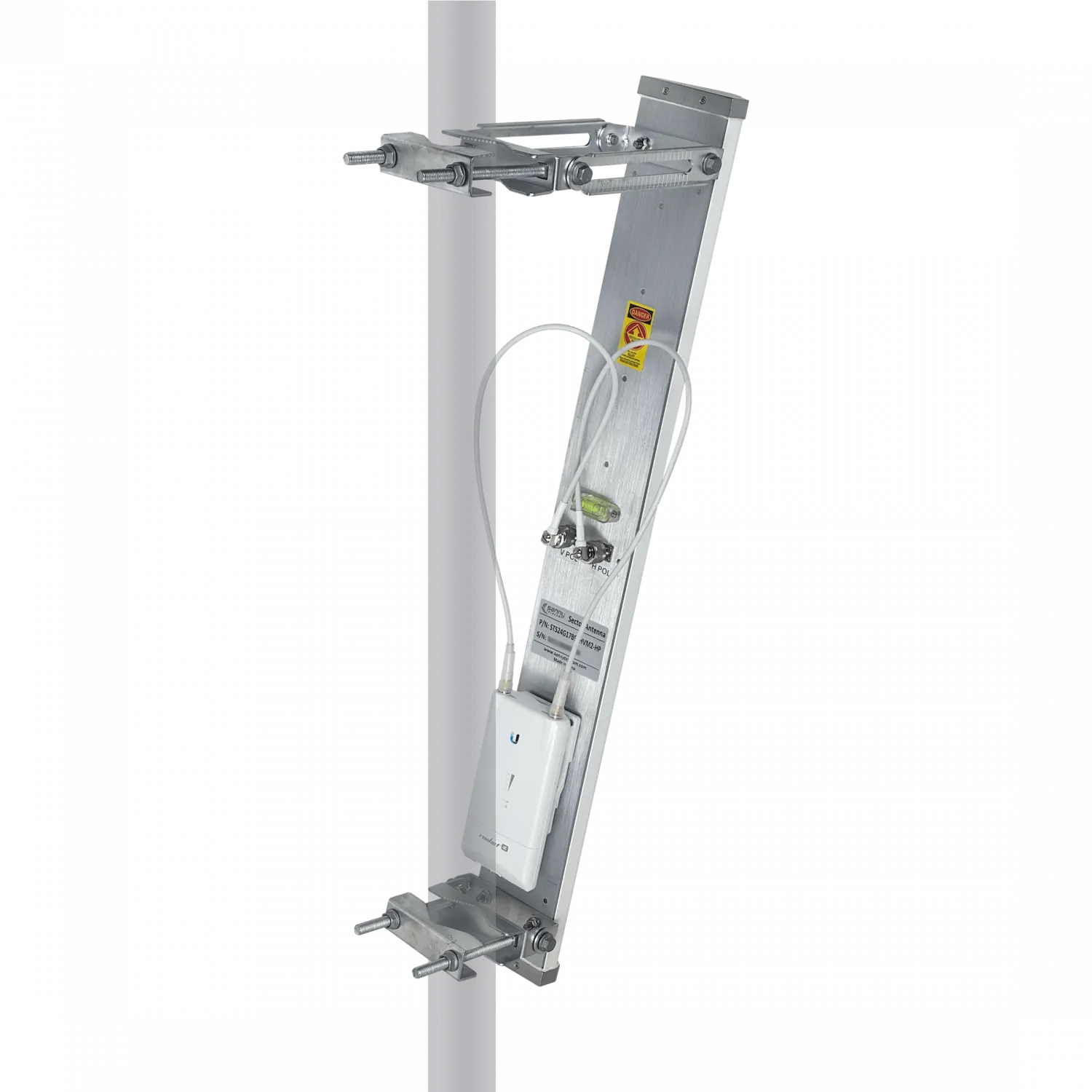 Antena sectorial Sanny SEC-2G17-90 17dBi 90 grados 2.4GHz 2xN hembra 6