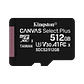 KINGSTON 512GB MicroSD c/Adaptador-SD 100/85mb/s Class10 UHS-I U3 V30 - Miniatura 4