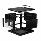 Gabinete Rack LINKMADE RK06-6LD 6U 60cm de Fondo Desarmado para Montaje en Pared - Negro - Miniatura 2