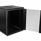 Gabinete Rack LINKMADE RK15-6LD 15U 60cm de Fondo Desarmado para Montaje en Pared - Negro - Miniatura 7
