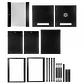 Gabinete Rack LINKMADE RK15-6LD 15U 60cm de Fondo Desarmado para Montaje en Pared - Negro - Miniatura 8