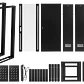 Gabinete Rack LINKMADE RK32-6LD 32U 60cm de Fondo Desarmado con Ventilador y PDU - Negro - Miniatura 10