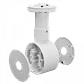 Soporte para camára de vigilancia Dual Ubiquiti UniFi UACC-Camera-DM, Montaje Doble, Color Blanco - Miniatura 4