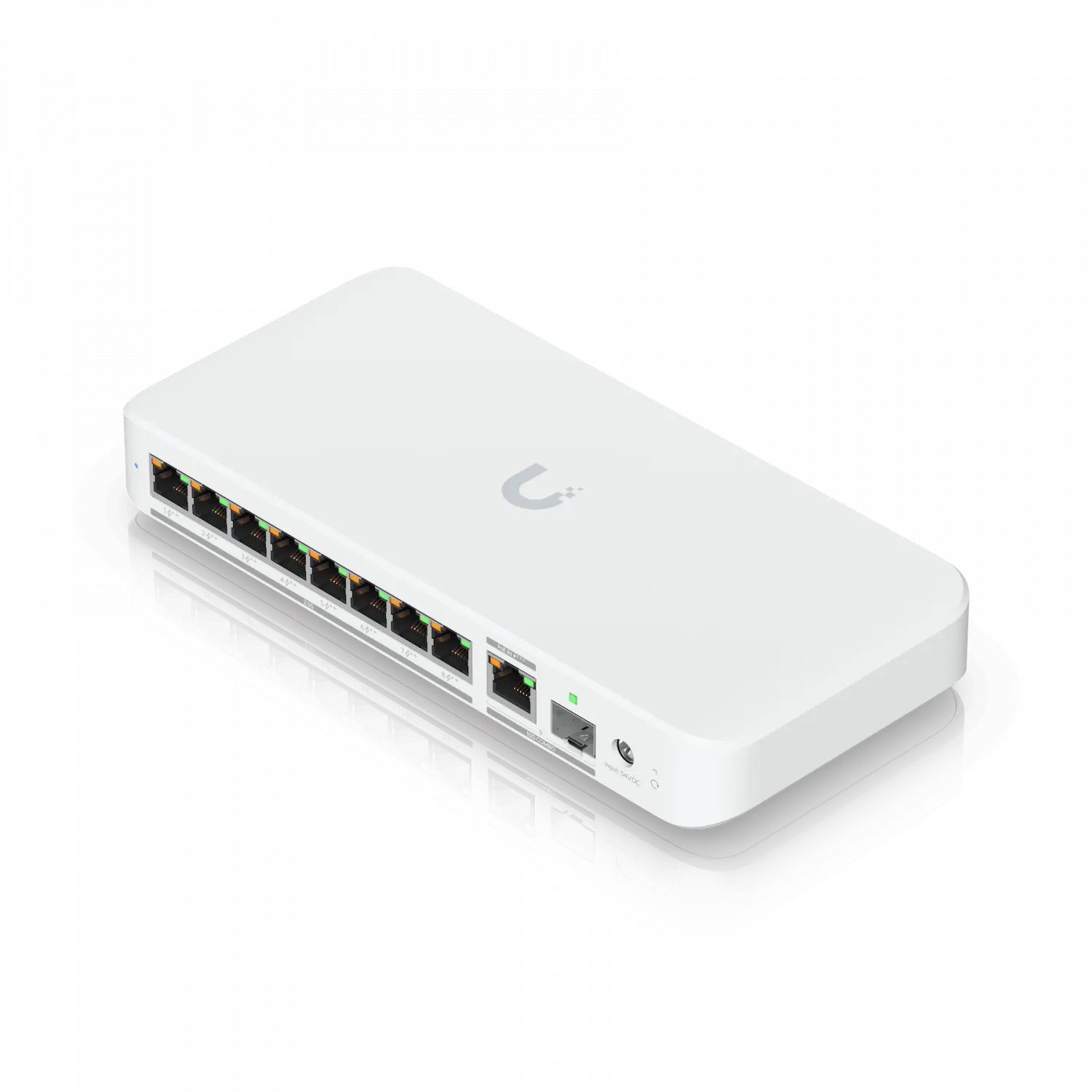 Switch Ubiquiti UniFi Flex 2.5G PoE 8 Puertos PoE++ 196W con Uplink 10G Empresas 6