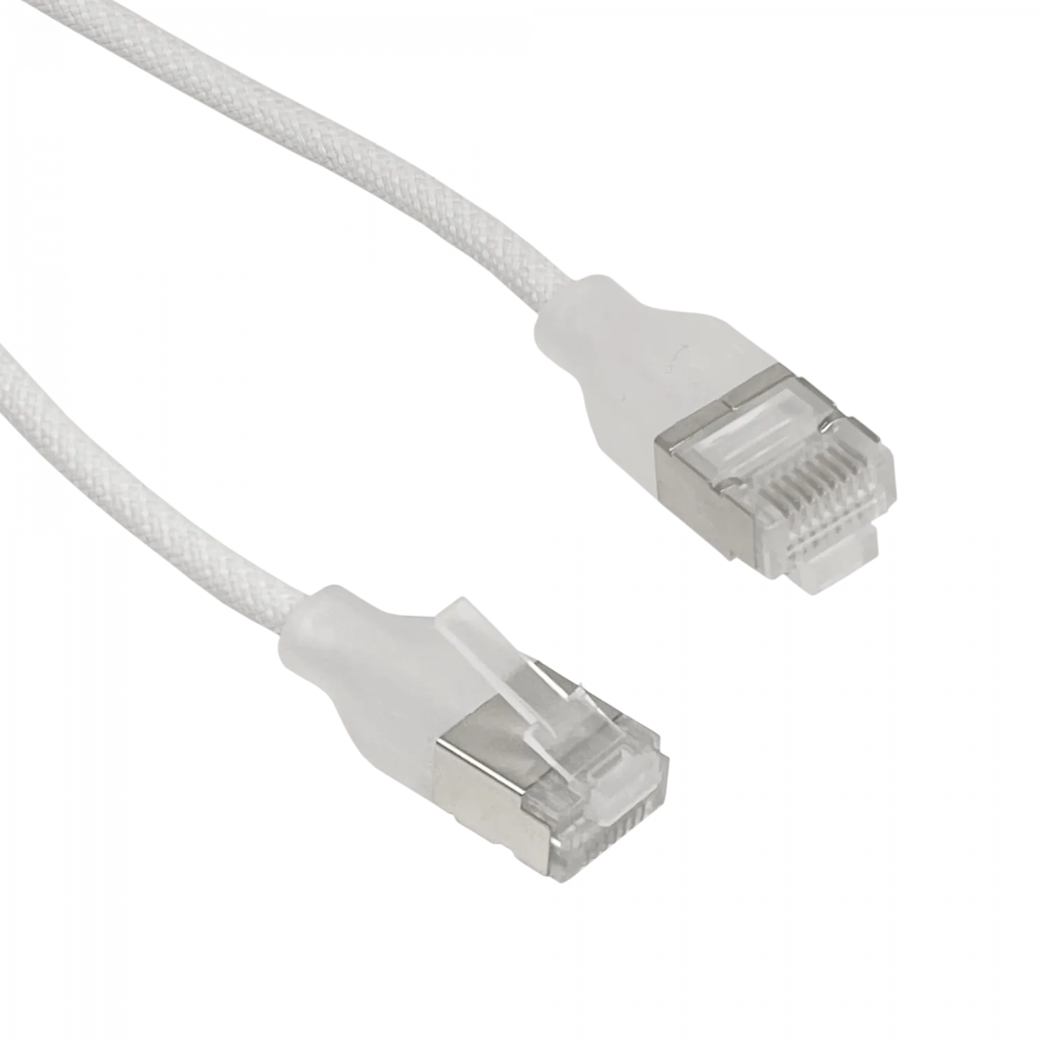 Cable Cat6a 8m Etherlighting Blanco Ubiquiti UACC-Cable-Patch-EL-C6A -  2