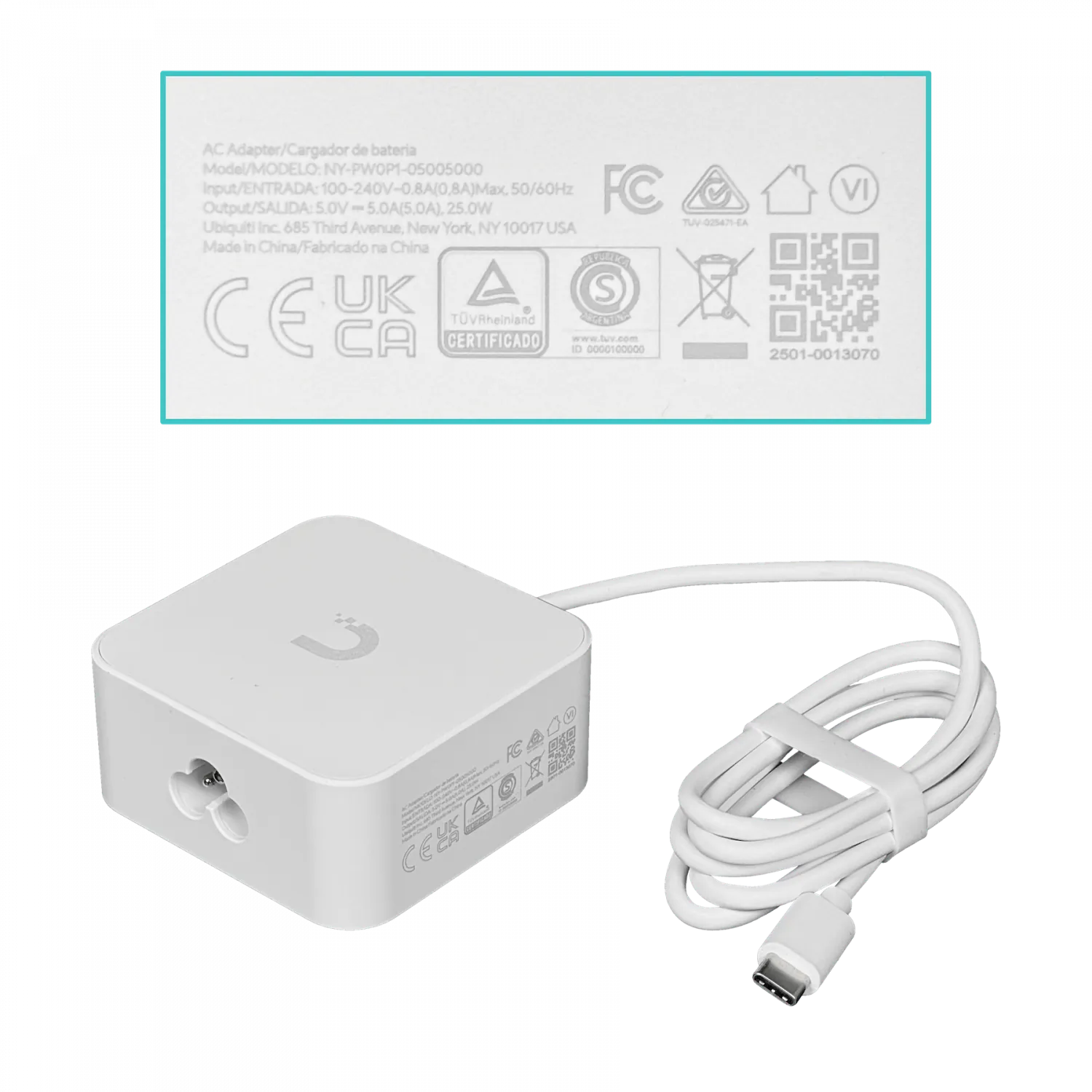 Gateway UniFi Ubiquiti UX7 WiFi7 2.4/5/6GHz 11Gbps 1x10G 1x2.5G Cloud inc 5V 2