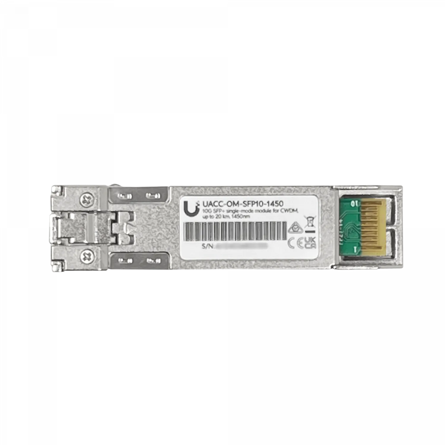 Transceptor SFP+ 1450nm SM LC, 10Gbps, 20km, Monomodo Ubiquiti SFP10-1450 -  3