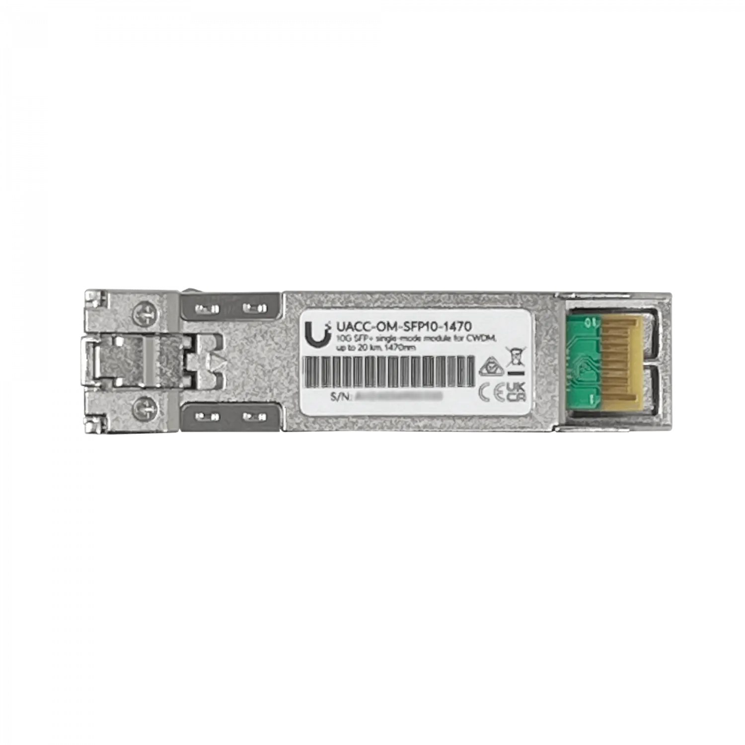 Transceptor SFP+ 1470nm SM LC, 10Gbps, 20km, Monomodo Ubiquiti SFP10-1470 -  6