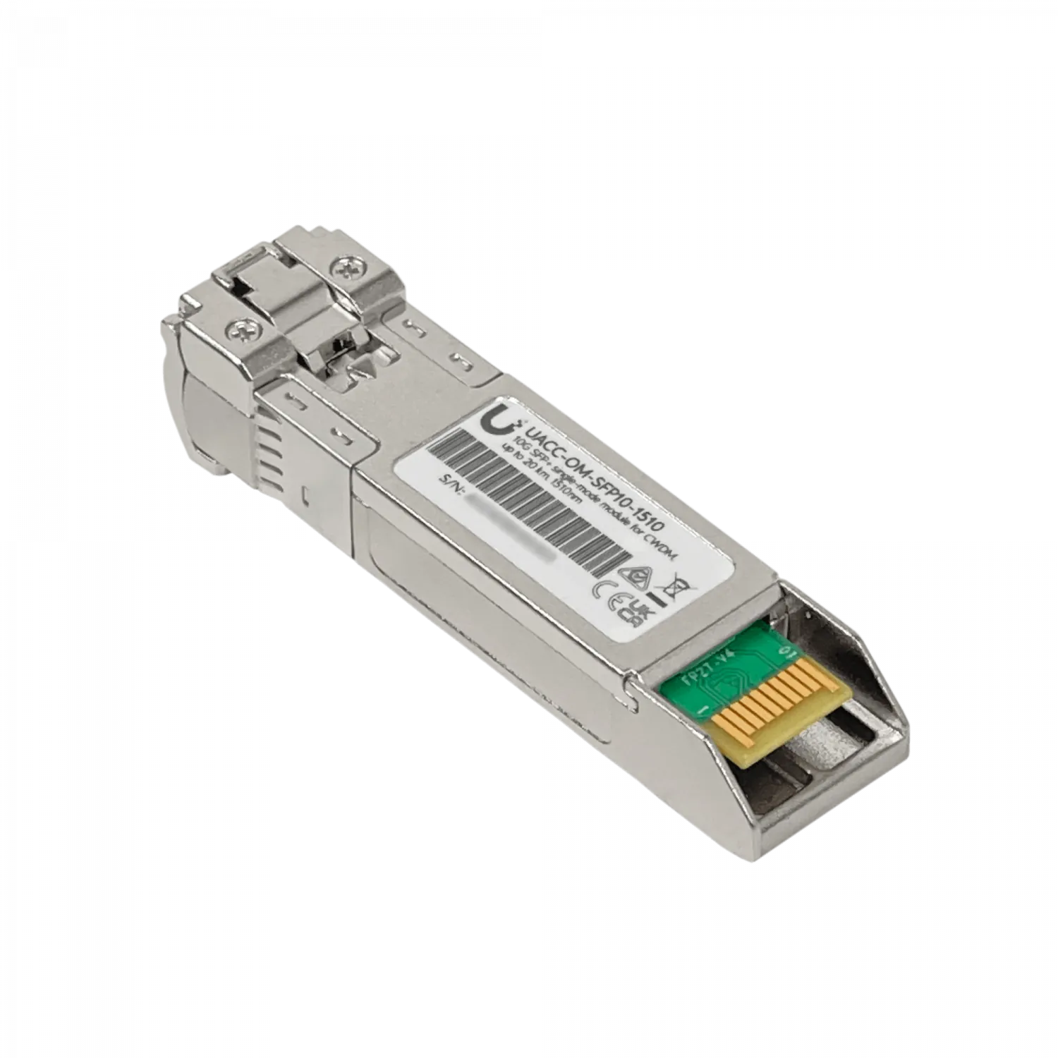 Transceptor SFP+ 1510nm SM LC, 10Gbps, 20km, Monomodo Ubiquiti SFP10-1510 -  4