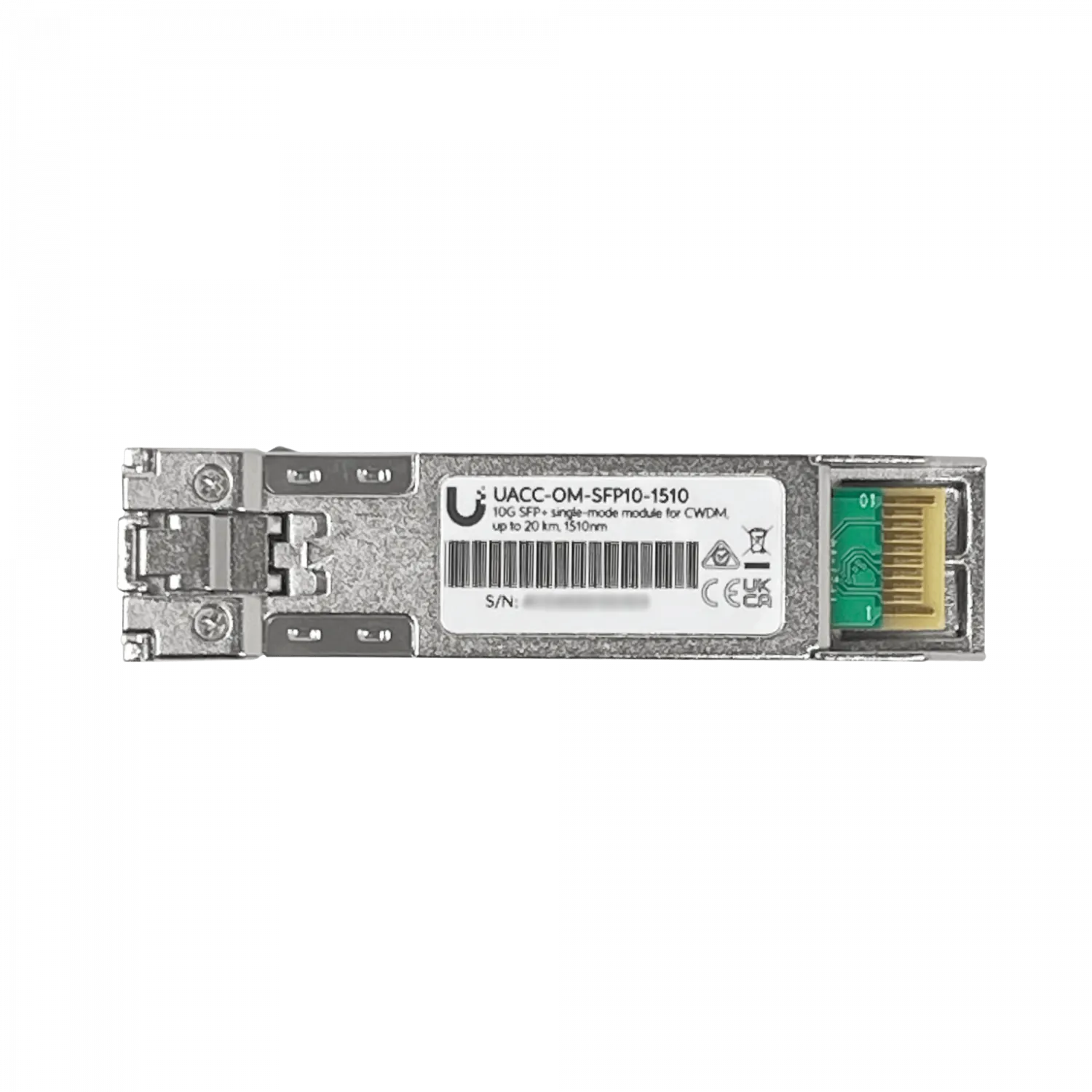 Transceptor SFP+ 1510nm SM LC, 10Gbps, 20km, Monomodo Ubiquiti SFP10-1510 -  6