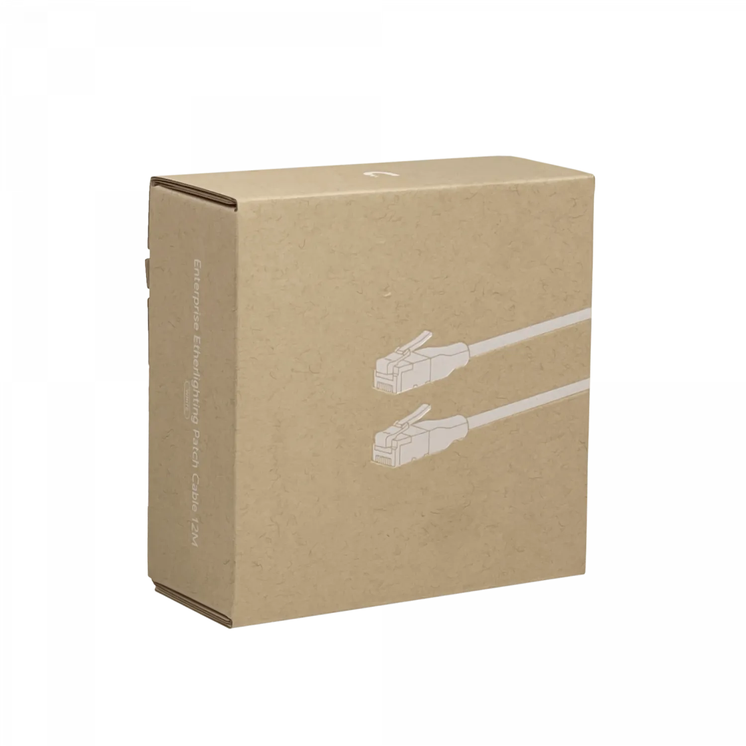 Cable de red Ubiquiti Cat6A UACC-CABLE-PATCH-EL-C6A-12M-W - 12m, RJ45, 10GbE, PoE++ Etherlighting 2