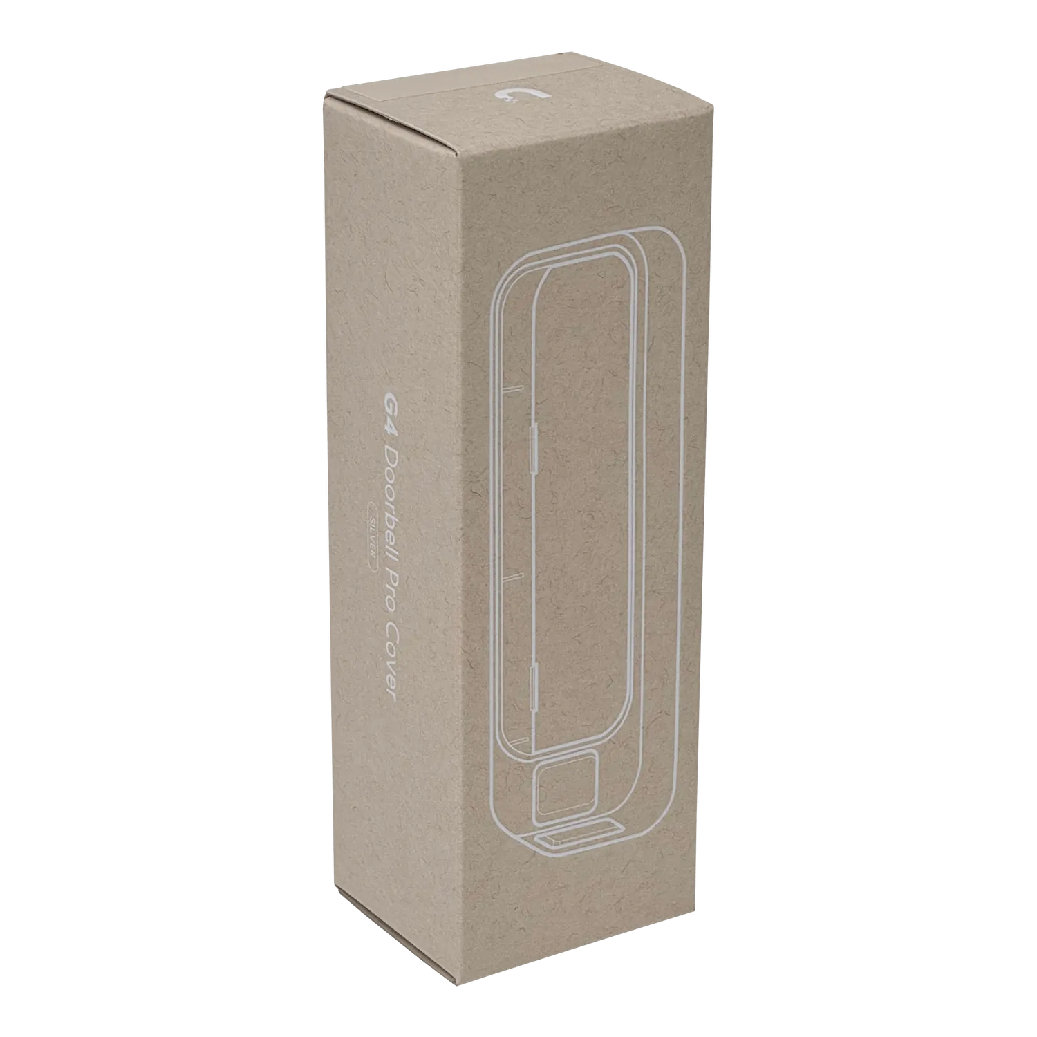 Carcasa plateada para G4 Doorbell Pro, policarbonato, Ubiquiti UACC-G4-DB-Pro-Cover 4