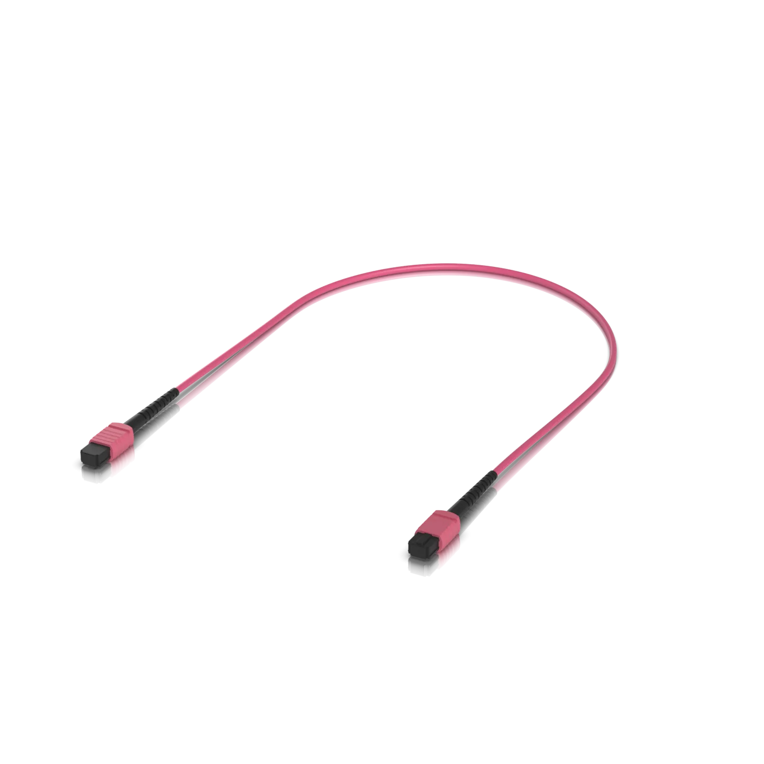 Cable Fibra Ubiquiti JF4MM05U MPO-MPO 12 fibras OM4 MM LSZH 0.5m Type-B jumper duplex 2