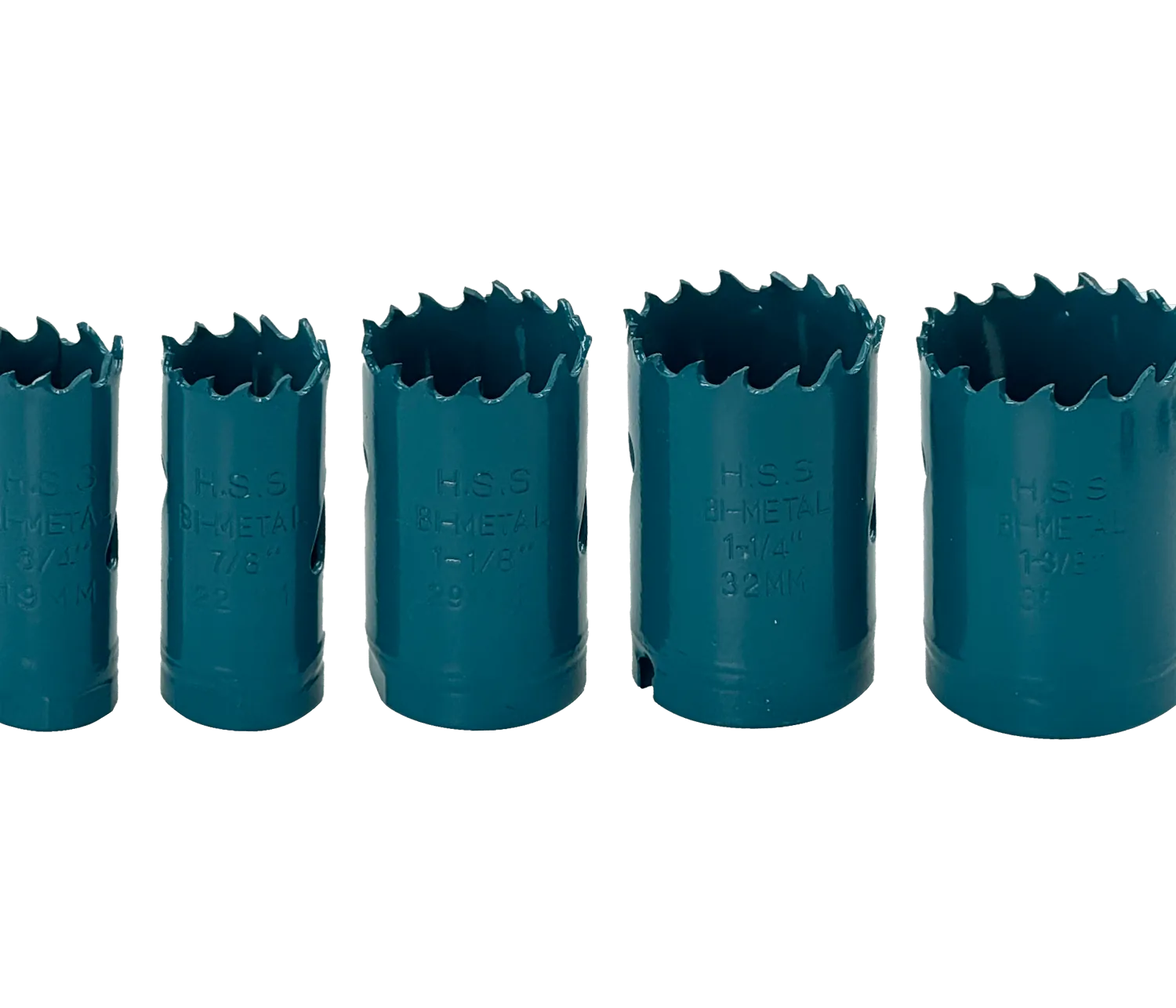 Set de Sierras de Copa TOTAL HSS M3 Bimetálicas 5 Piezas 19-35mm - Alta Precisión TACSH1071 3