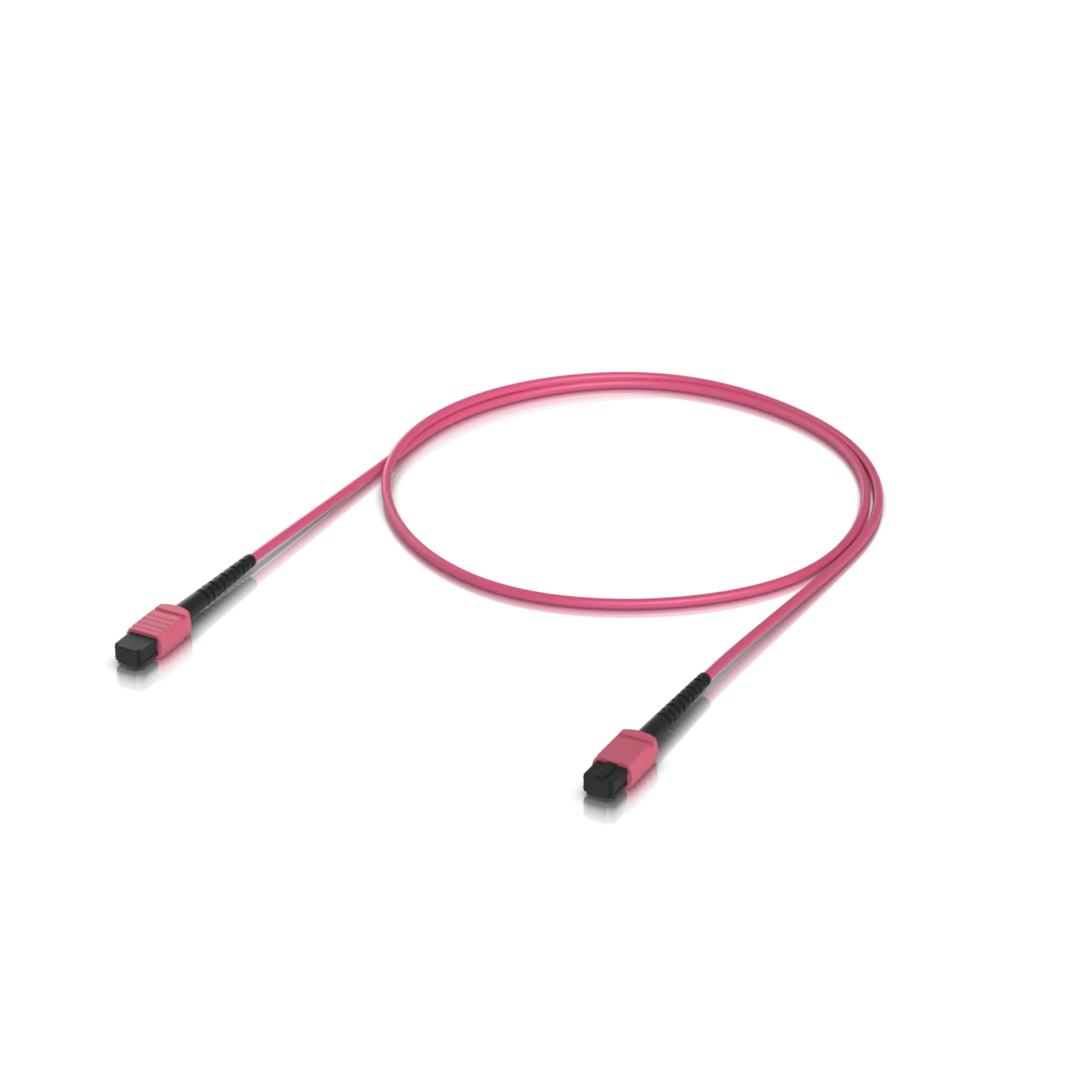 Cable Fibra Ubiquiti JF4MM1U MPO-MPO 12 fibras OM4 MM LSZH 1m Type-B jumper duplex 3